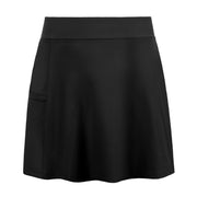 Hilor Women's High Waisted Swim Skirt with Side Pocket Tummy Control Swim Bottoms with Built-in Panty