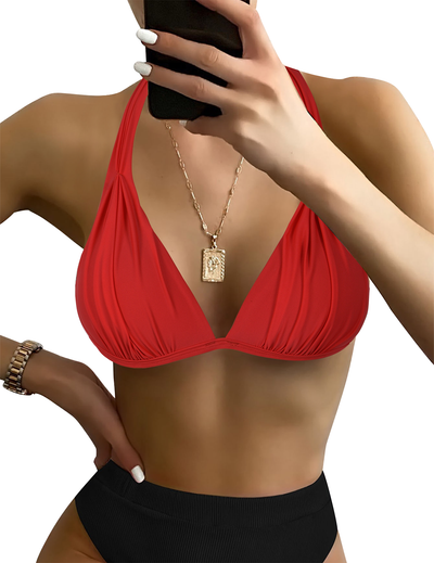  Hilor Underwire Bathing Suit For Big Busted Women Tankini  Top Swimwear