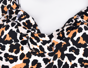 Hilor Women's One Piece Swimsuits V Neck Ruffled Swimwear Shirred Monokini Bathing Suit Tummy Control