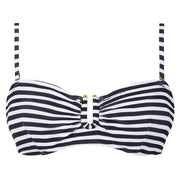 Hilor Women's Underwire Bikini Tops Push Up Supportive Swimsuit Top Bandeau Bathing Suit Swim Tops